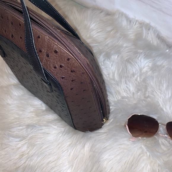 Due Fratelli Brown dome purse - Picture 3 of 10